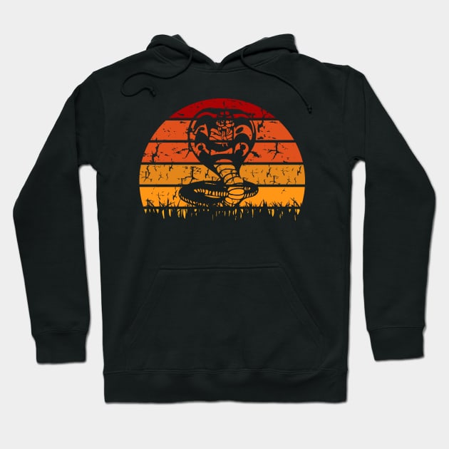 Cobra Kai Retro Hoodie by Vanilla Susu